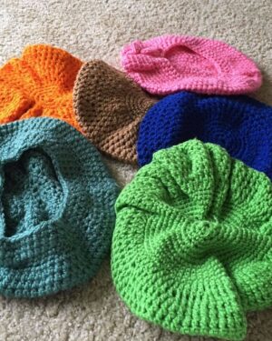 Designs by Janet Crocheted Hats