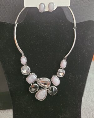 Hematite/Grey Necklace